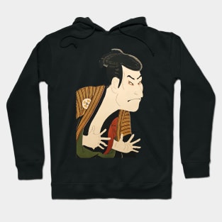 japanese traditional theater Kabuki actor Japanese fine art Hoodie